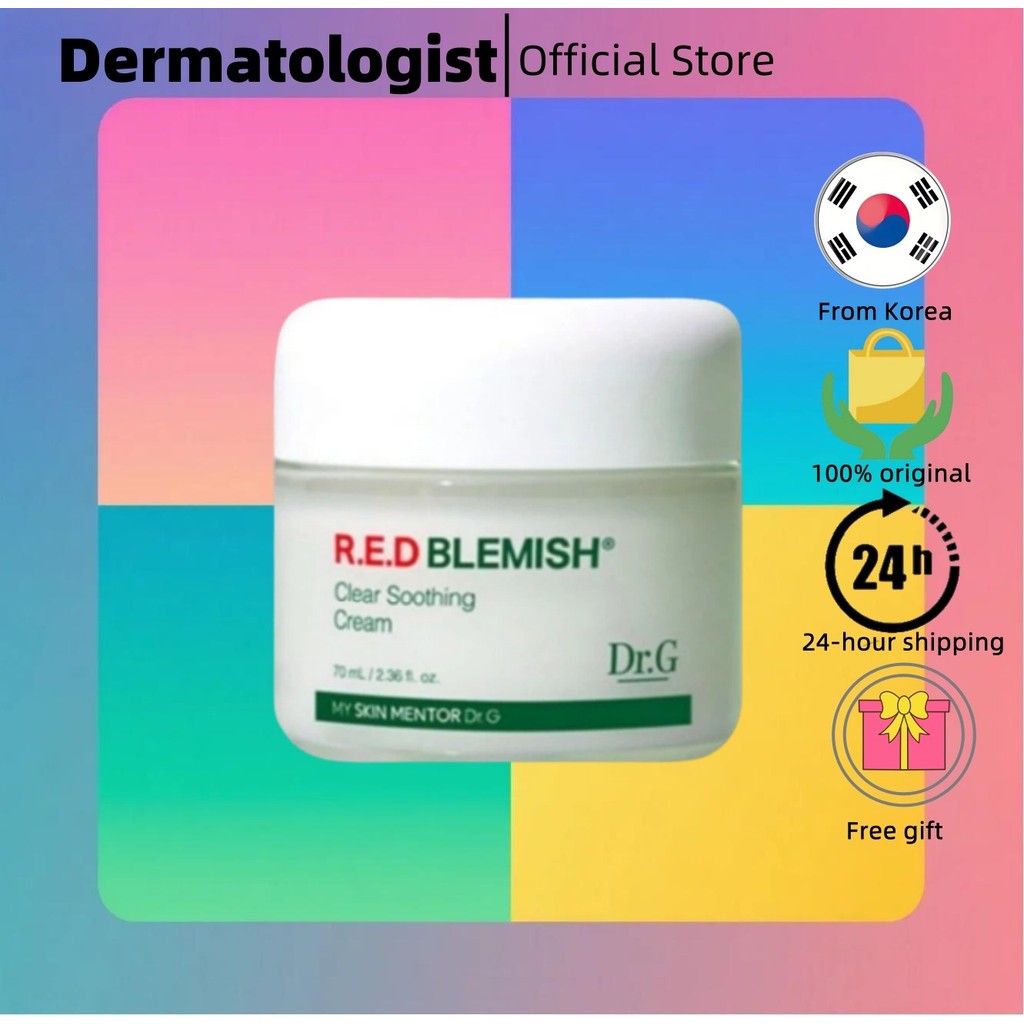 [Dr.G] RED Blemish Clear Soothing Cream 70ml ครีมให้ความชุ่มชื้น