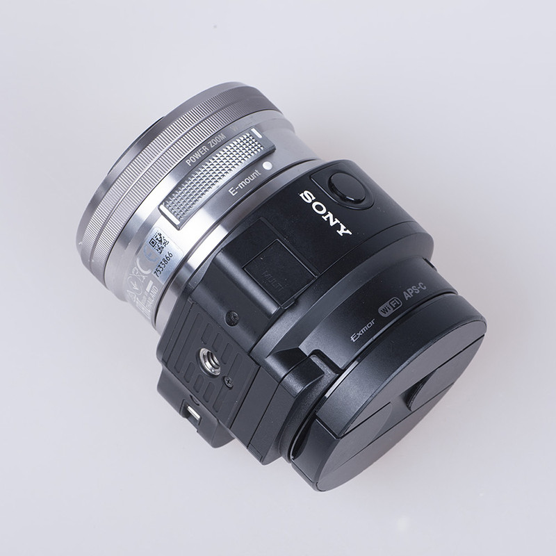 Sony Sony Sony ILCE-QX1 ประมาณ 2 ล้าน Pixel กล้องเลนส์พกพา กล้องโทรศัพท์มือถือ กล้องเลนส์ มือสอง