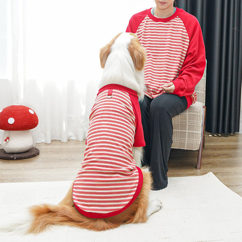 🇹🇭พร้อมส่ง🇹🇭 มีไซส์ XS-6XL 🐻 เสื้อลายทางสุดเท่ห์ for pet เสื้อสุนัข แมว หมา หมาใหญ่ - รูปที่ 3