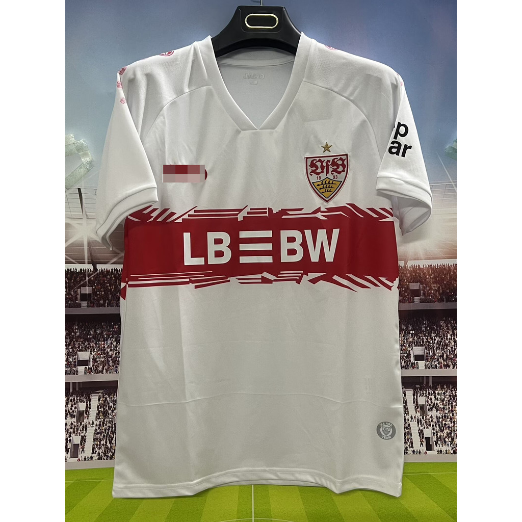 เสื้อทีม VfB Stuttgart สำหรับแฟนคลับ - คุณภาพสูง พร้อมบริการปรับแต่งชื่อและเลขทีม AAA+ ไซส์ S-4XL