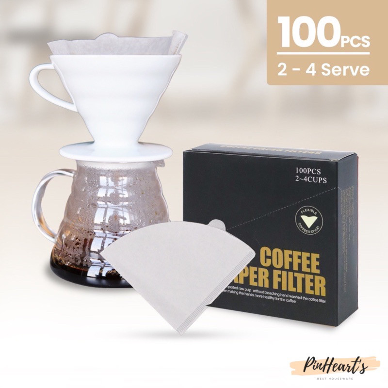 HSO - V60 COFFEE PAPER / V60 COFFEE PAPER FILTER | PAPER COFFEE FILTER | กระดาษกรองกาแฟ