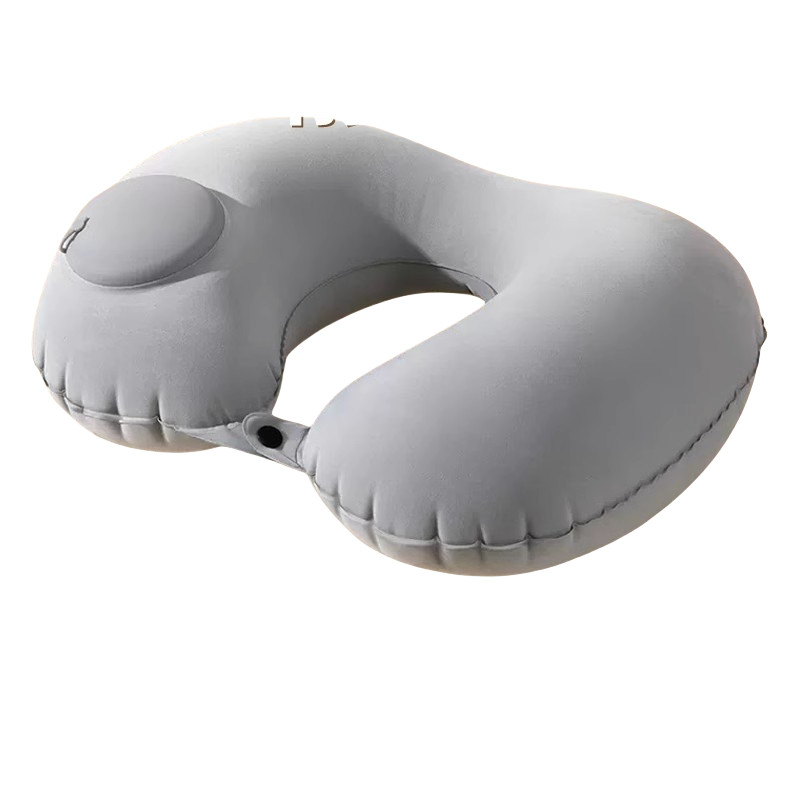 หมอนหนุน หมอนรองคอ Inflatable U-Shaped หมอน Travel Handy เครื่องมือแบบพกพาเครื่องบินคอหมอนกระดูกสันห
