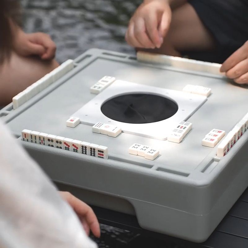 Waxizi Mahjong Mystery Box Mini Mahjong Brand Powerless Desktop Mahjong Machine Travel หอพักแบบพกพาก