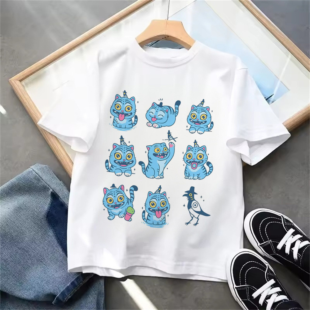 เสื้อยืดลายอนิเมะแนวฮันเตอร์ แขนสั้น สำหรับทุกวัย ใส่ได้ทั้งชายและหญิง