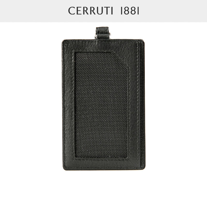 CERRUTI 1881 Mens ID Card Business Casual Cow Leather ID Holder C39B610101