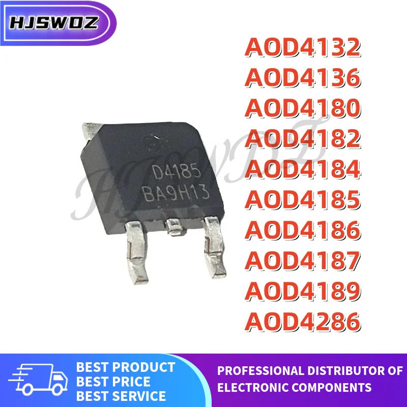 1-5PCS AOD4286 AOD4186 AOD4136 AOD4185 AOD4187 AOD4182 AOD4180 AOD4132 AOD4189 AOD4184 D4286 D4186 D