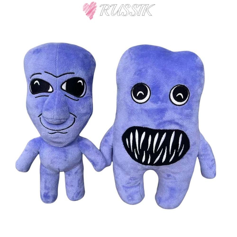 RUZSIK Blue Demon ตุ๊กตาตุ๊กตาตุ๊กตาตุ๊กตา Ao Oni ของเล่นตุ๊กตา,น่ารักอะนิเมะรูปตลกออกแบบตุ๊กตาเกมอะ