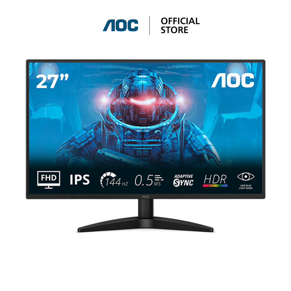 AOC 27B36X MONITOR (จอมอนิเตอร์) 27" IPS FHD 144Hz 4MS