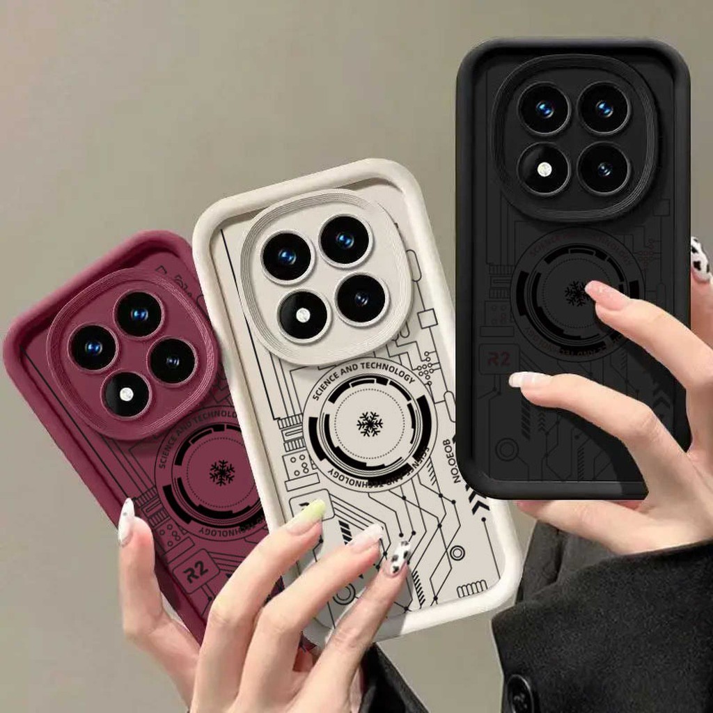 เคสโทรศัพท์สําหรับRedmiหมายเหตุ15 15R 15 5GกรณีRedmiหมายเหตุ15 Pro 15 Pro 5G 15 Pro Plusทนทานกรณีกัน