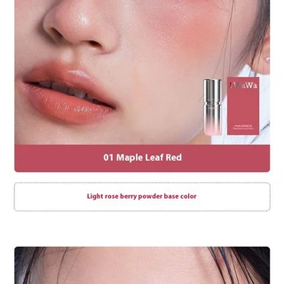 Iwawa Blush Liquid เผยผิว Tender และ Good Complexion Clear และโปร่งใส Contouring น้ําธรรมชาติ Light Lasting แต่งหน้า Matte บรรยากาศขยายแสงน้ํา