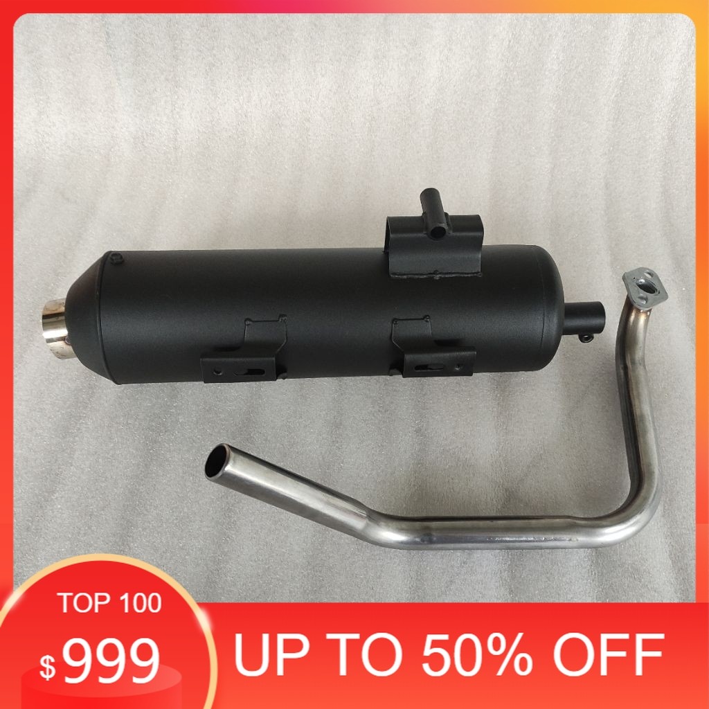 ท่อท่อไอเสีย 1 ชุดสําหรับ Click 125i Click 150i Click 160 Mio Sporty Mio i 125 M3 Mio Soul i 125 Mio