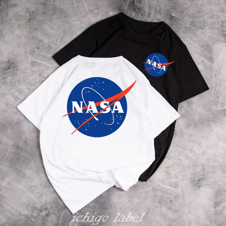 พิมพ์ลายกราฟิก NAZA LOGO NAZA DISTRO เสื้อยืด / OVERSIZE ผู้ชายและผู้หญิง DISTRO เสื้อยืดการพิมพ์แบร