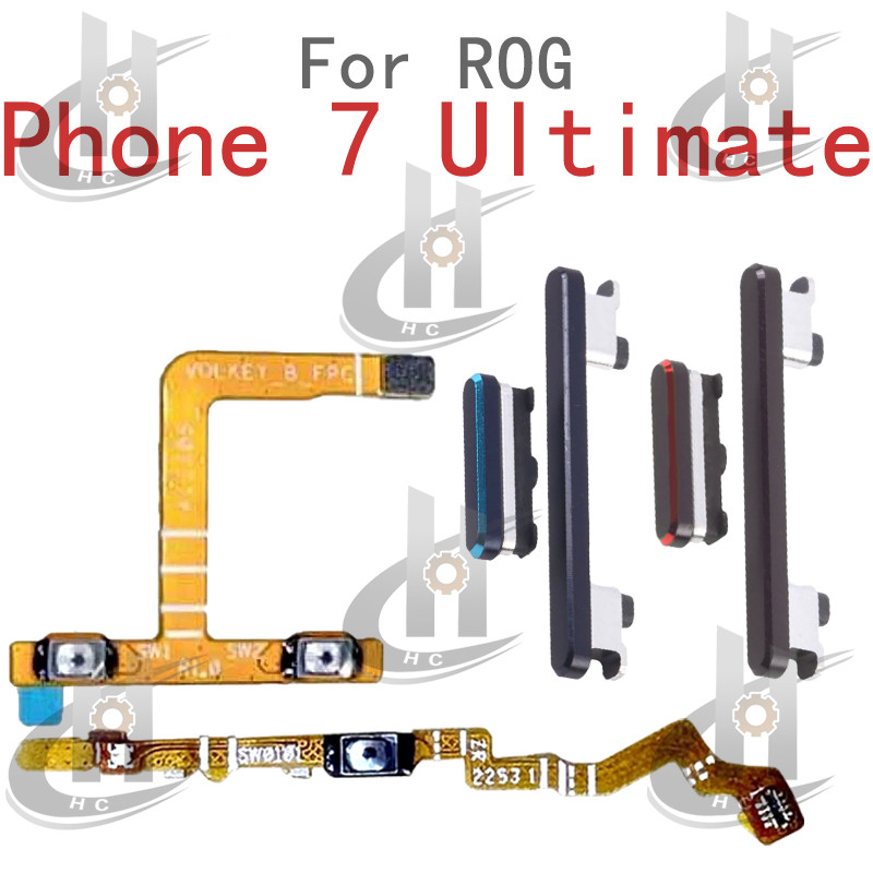 Asus ROG Phone 7 Ultimate / ROG7 / AI2205 สายแพรกดปรับระดับเสียง ปุ่มเปิด-ปิด/เพิ่ม-ลดเสียง เปลี่ยนได้