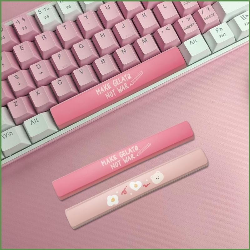 BON 1PC PBT Spacebar Keycap ความร้อน Subbed 7U Space Keycaps สําหรับคีย์บอร์ดสวิทช์ 7u Blank Space K