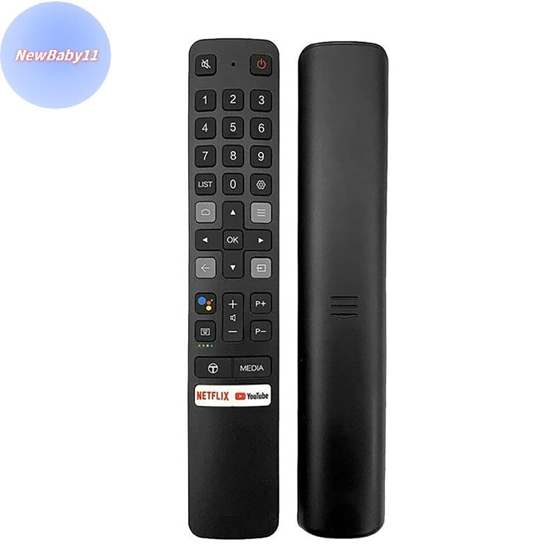 TCL ONEBABY เหมาะสําหรับTCL Android 4K LEDสมาร์ททีวีRC901V FMR1 ไม่มีรีโมทคอนโทรลเสียง 43P725 65C728