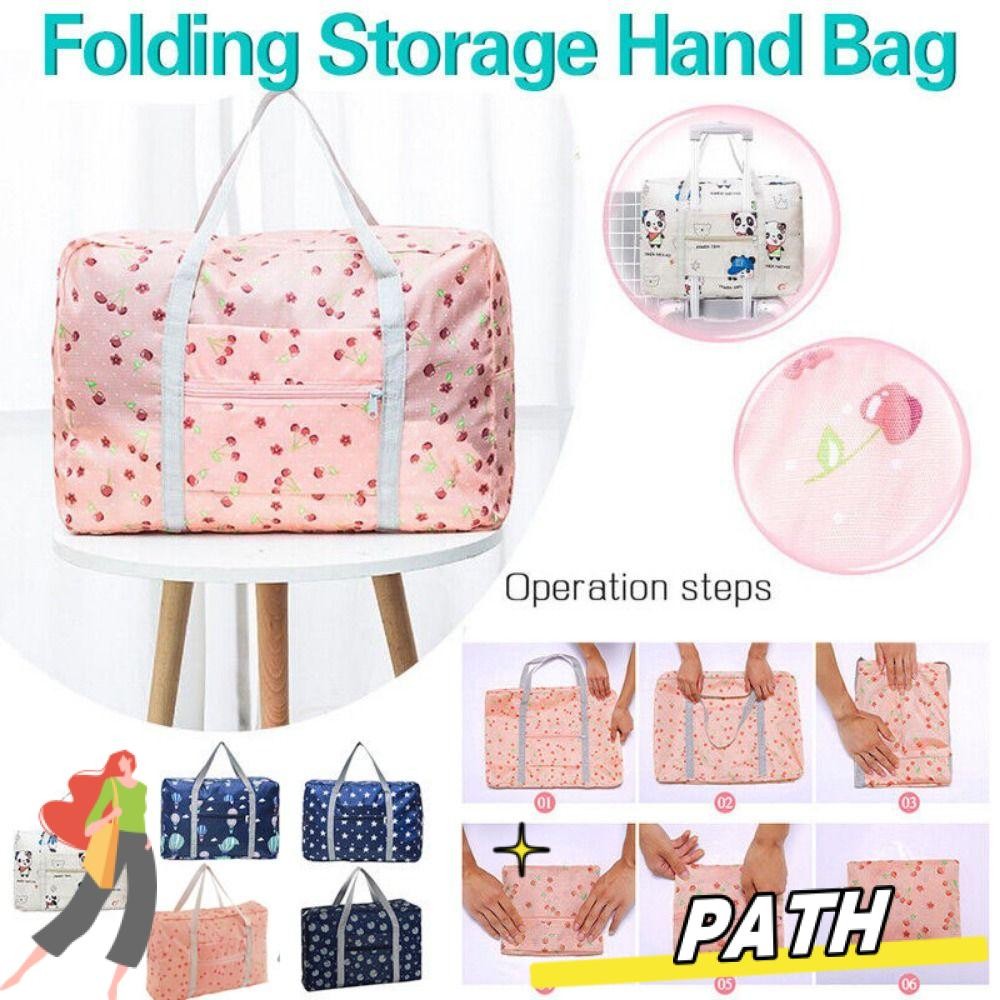 PATH กระเป๋าเดินทางแบบพับได้ ผ้า Under The Seat Carry-on กระเป๋าเดินทาง