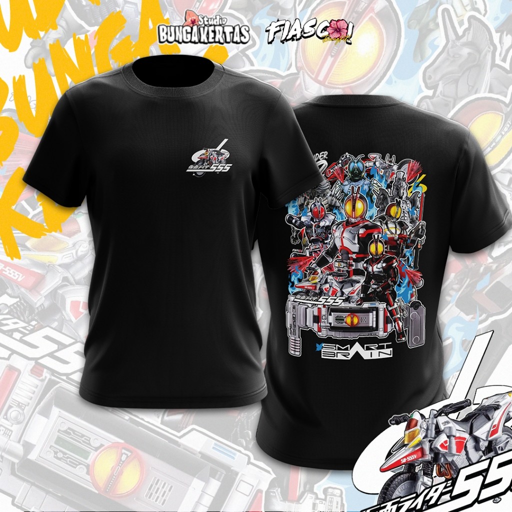 เสื้อยืด Kamen Rider Faizz ไมโครไฟเบอร์