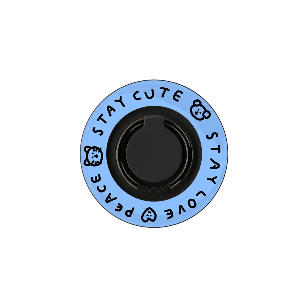 magnetic griptok griptok magsafe griptok แม่เหล็ก CASE Blue Keep Cute Star Mirror Magnetic Ring Buck
