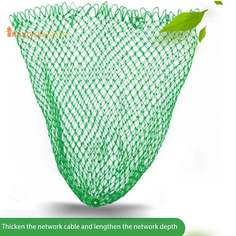 RickTyShen ตาข่ายตกปลาขนาดเล็กแบบพับได้ จากไนลอนคุณภาพสูง เหมาะสำหรับใช้ในแม่น้ำ ทะเลสาบ และเรือกลางแจ้ง TH