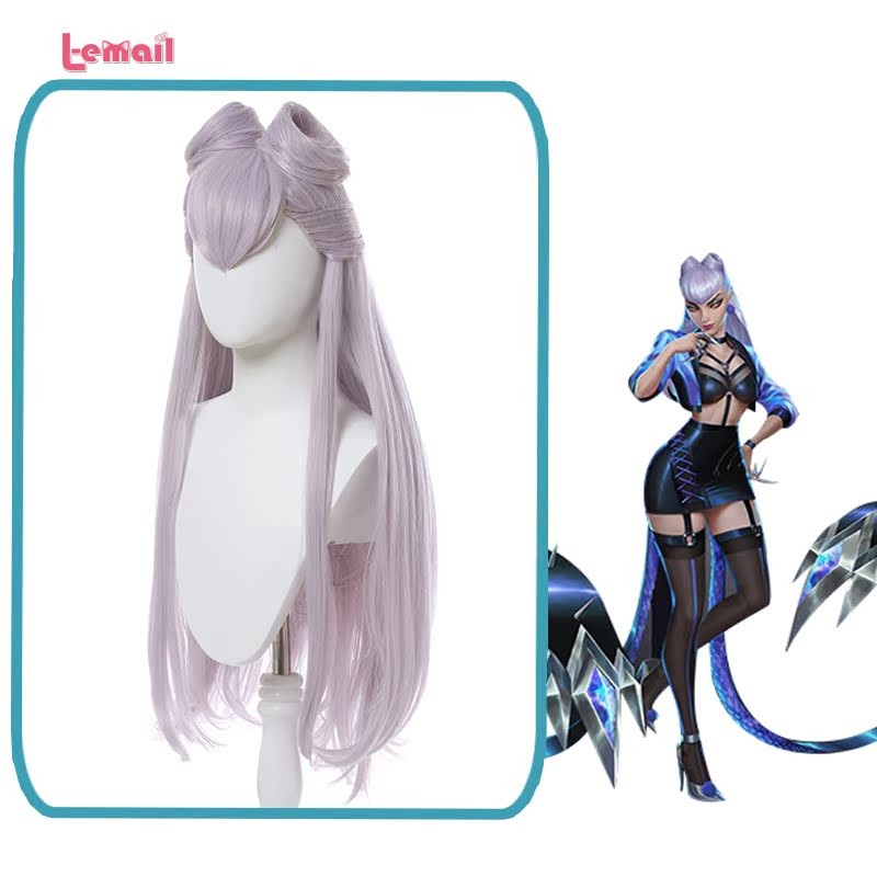 วิกผมตัวละคร Evelyn จาก KDA ในLeague of Legends สำหรับคอสเพลย์