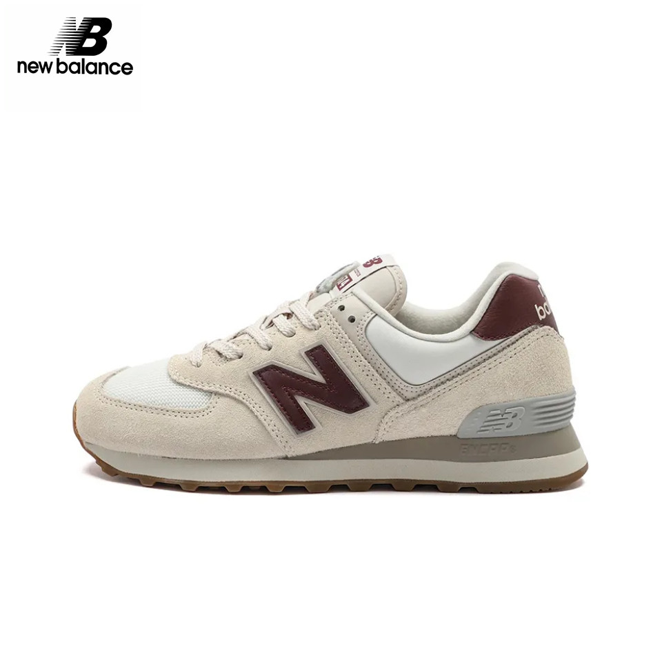 （ของแท้ 100%）New Balance NB 574 WL574RCF รองเท้าผ้าใบสำหรับผู้ชาย และผู้หญิง