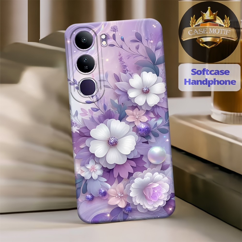Softcase Vivo V40 Lite Casing Vivo V40 Lite ล่าสุด 2024 Softcase Casing Silicone Case Hp