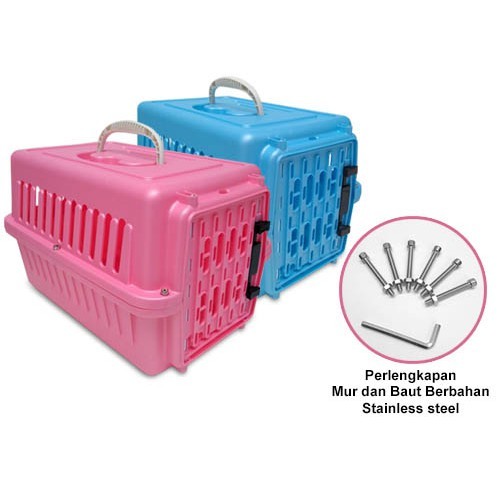 Cat / Dog Basket - Kennel Box - Pet Carrier - Pet Cargo Octagon KN1000 - PAWSOME