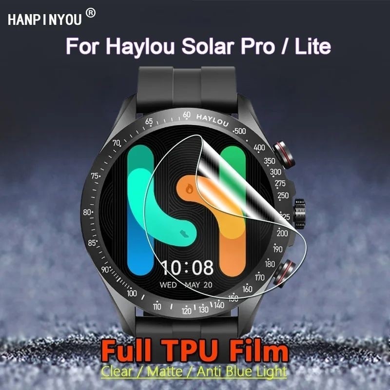 ฟิล์มกันรอยหน้าจอ Hydrogel สําหรับ Haylou Solar LS05 / Solar Plus RT3 / Solar Pro LS18 / Solar Lite 