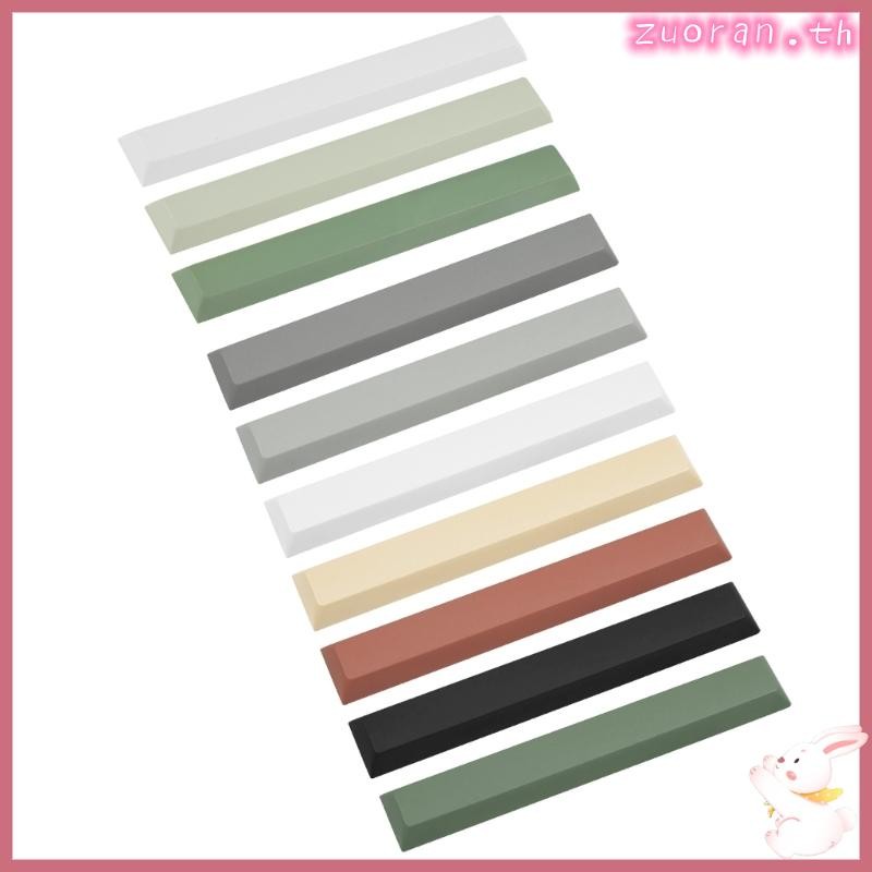 ZUO PBT 6 25U 7U Space Keycap Dye-Subbed DSA Profile Keycap สําหรับคีย์บอร์ดเกม DIY