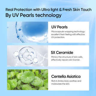 SKINTIFIC Real Protection All Day Light Sunscreen Mist SPF50+ PA++++ 70ml สเปรย์กันแดด.