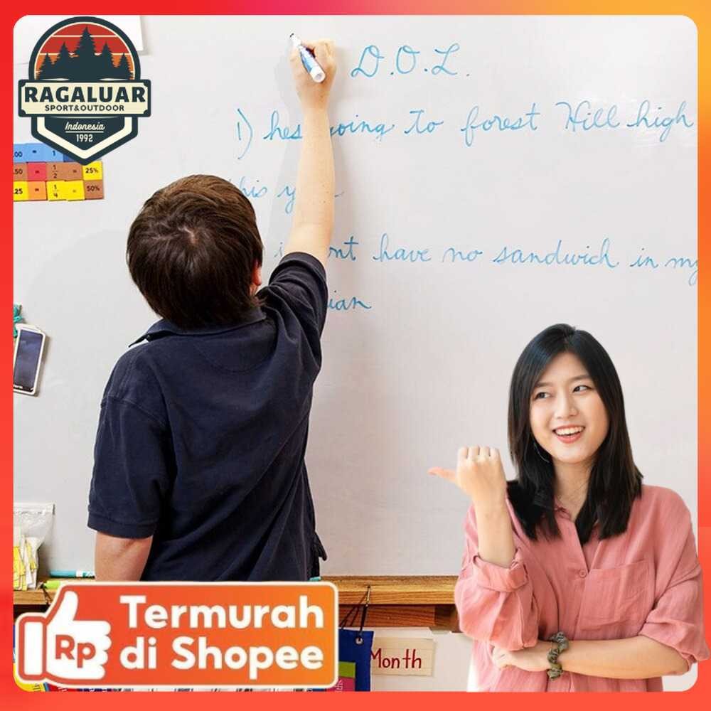 H&F สติ๊กเกอร์ติดผนังไวท์บอร์ดแบบยืดหยุ่น 200x45ซม. - HF514