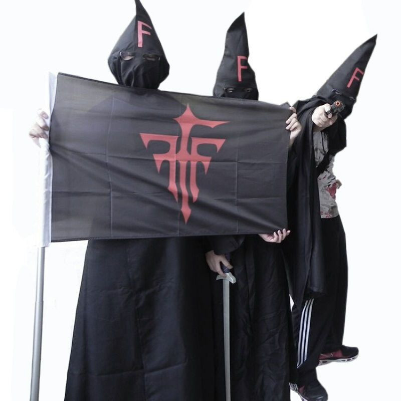 Ff Group Uniform Heresy Judging Group คอสเพลย์อะนิเมะเสื้อผ้าผู้ชายพัดลมเคียวชุดเต็ม FFF เสื้อผ้าเคร