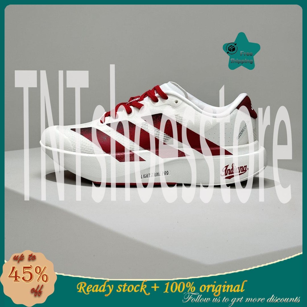 Adizero Evo SL M JQ4576 รองเท้าวิ่งสำหรับทุกเพศ ดีไซน์ระบายอากาศได้ดี ปี 2025