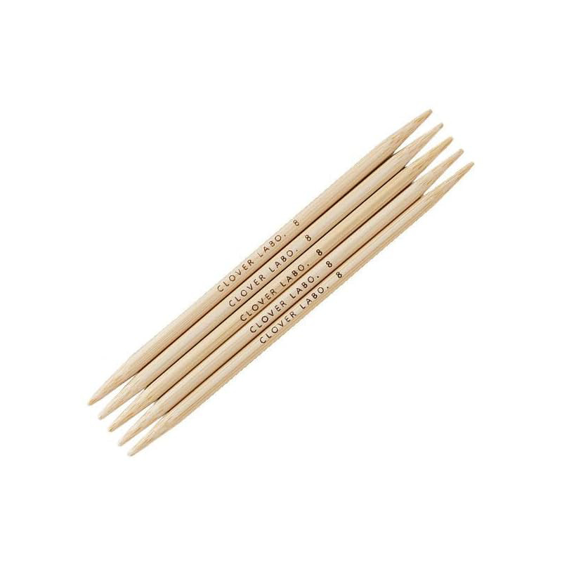 Clover Knitting Needles "Clover Lab 5-Piece Needle Set Size 8 12.5cm 70427"