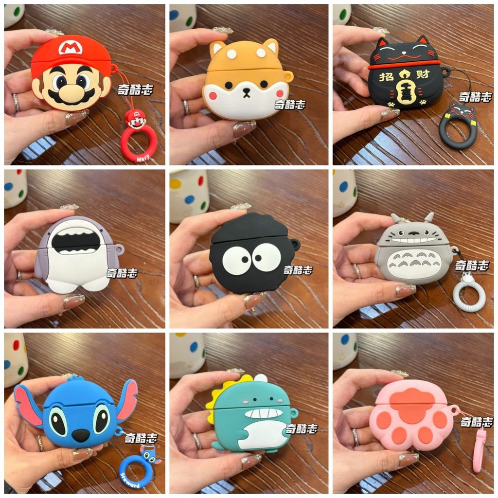 เหมาะสําหรับ Wanmo S20 เคสป้องกันบลูทูธ 1MORE คลิปหู S20 ซิลิโคนกันกระแทกหูฟังกรณี Soft Case