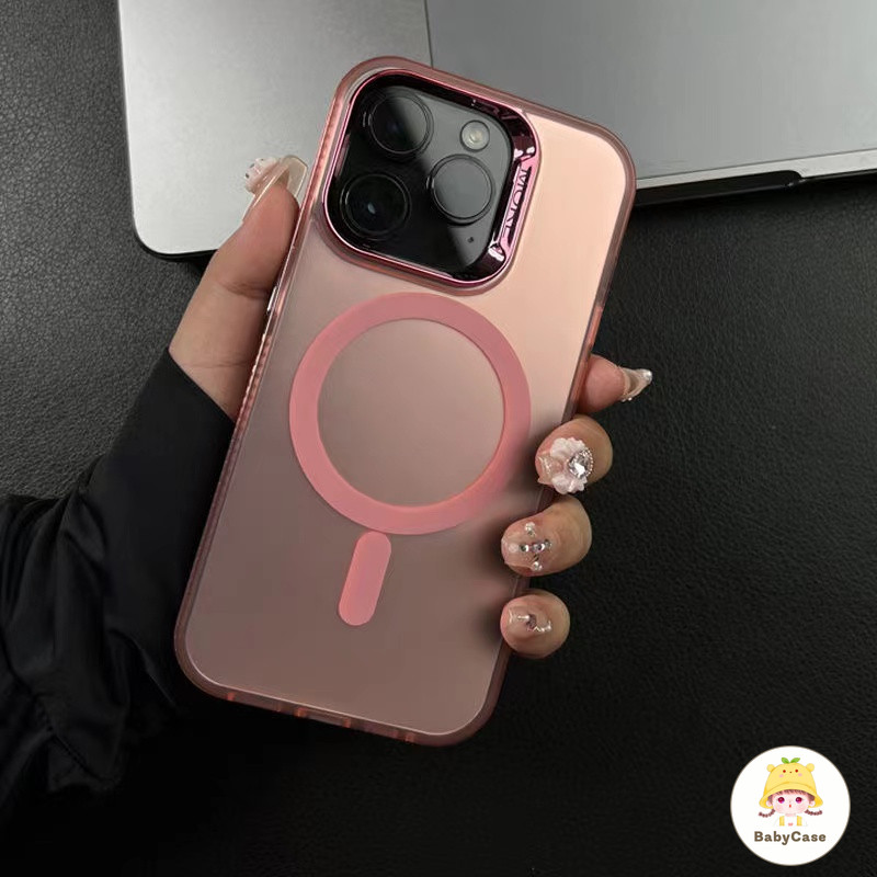 เคสไอโฟน 13 สำหรับ iPhone 17 11 15 14 16 12 Pro Max 14 15 Plus 16 14 15 13 12 Pro เคสชาร์จแม่เหล็กหรูหรา เรียบง่าย เท่ห์ ราคา ถูกที่สุด ดีลบีเคเค แกลเลอรีภาพที่ 9