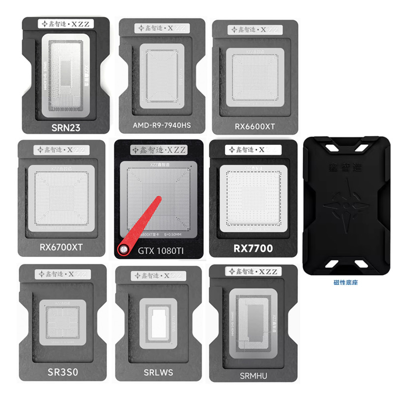 1 ชิ้น XZZ CPU บัดกรี/บอลลายฉลุสําหรับแล็ปท็อป AMD R9-7940HS RX6600XT RX6700XT RX6800XT RX7700XT SR3
