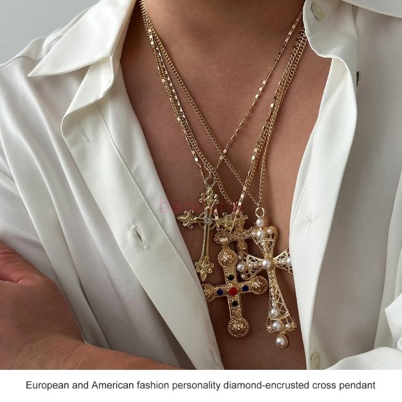 BDW 4 ชิ้น สร้อยคอมากกวาวิธี เครื่องประดับคอแฟชั่น