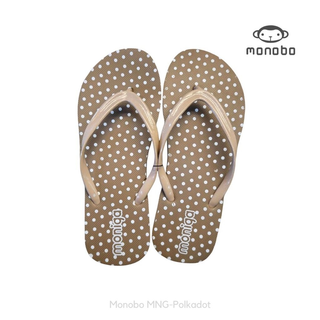รุ่นใหม่!! MONIGA รุ่น Polkadot รองเท้าแตะลายจุด รองเท้าแตะฟองน้ำ รองเท้าแตะหูคีบ by MONOBO - รูปที่ 4