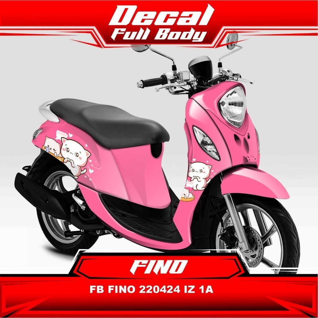 YAMAHA FINO Full Body สติ๊กเกอร์ติดรูปลอกมอเตอร์ไซค์ 220424 IZ