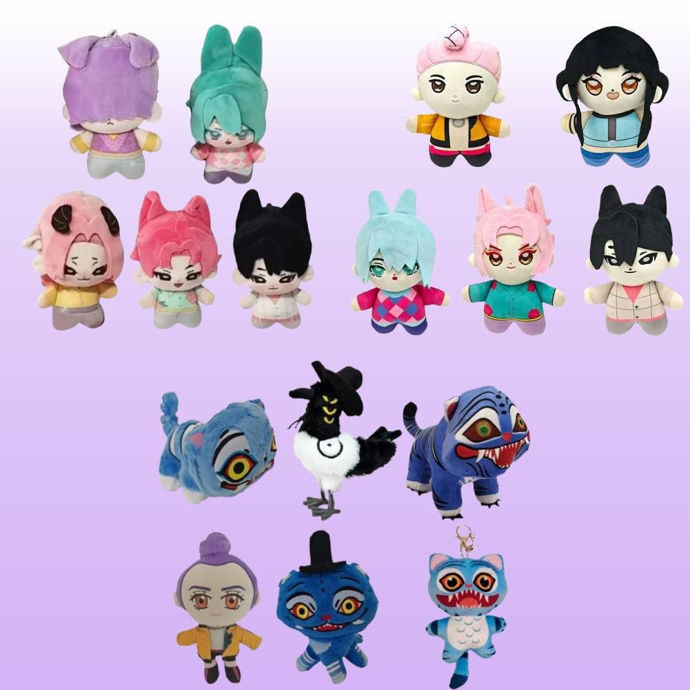 Kpop Demon Hunters ตุ๊กตาตุ๊กตา Rumi ตุ๊กตาของเล่นวันเกิดสําหรับแฟนเด็กชายและเด็กหญิง