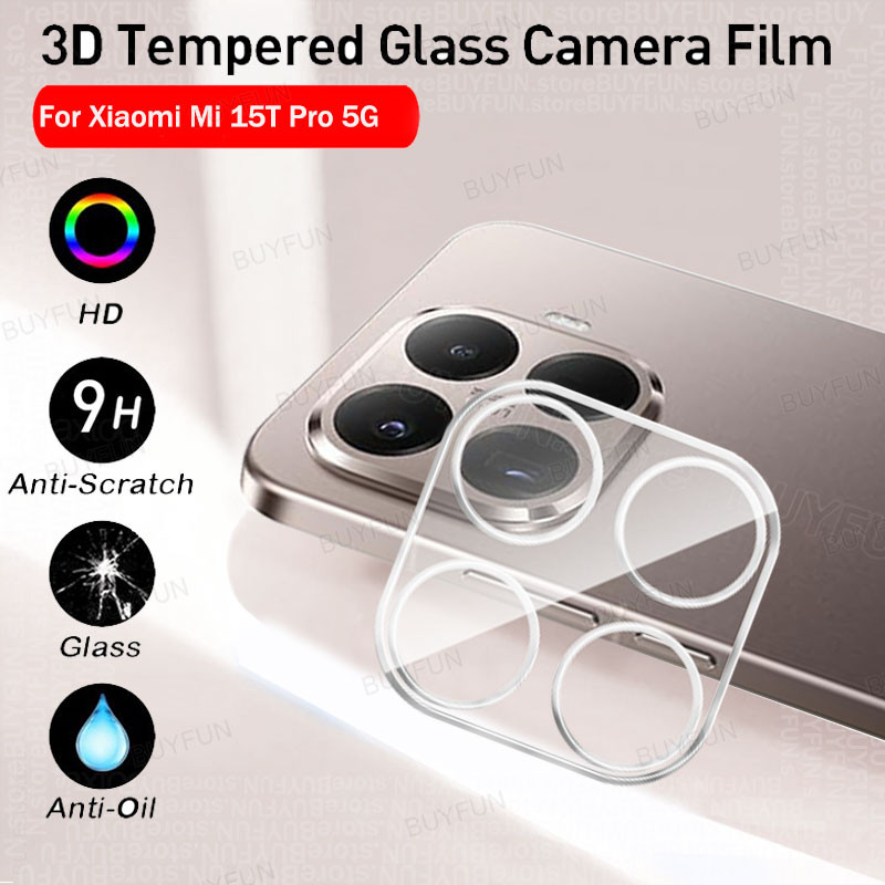 Full Cover Lens Film HD Camera Screen Protector Tempered Glass For Xiaomi Mi 15T Pro 6.83" 5G mi15tp