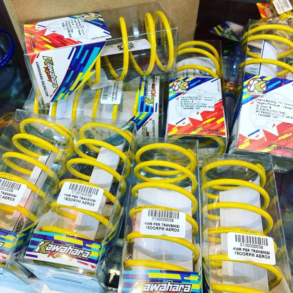 KAWAHARA NMAX 1500RPM CVT SPRING ใหม่ NMAX155/AEROX150/AEROX155/LEXI/XEOM3/FINO125