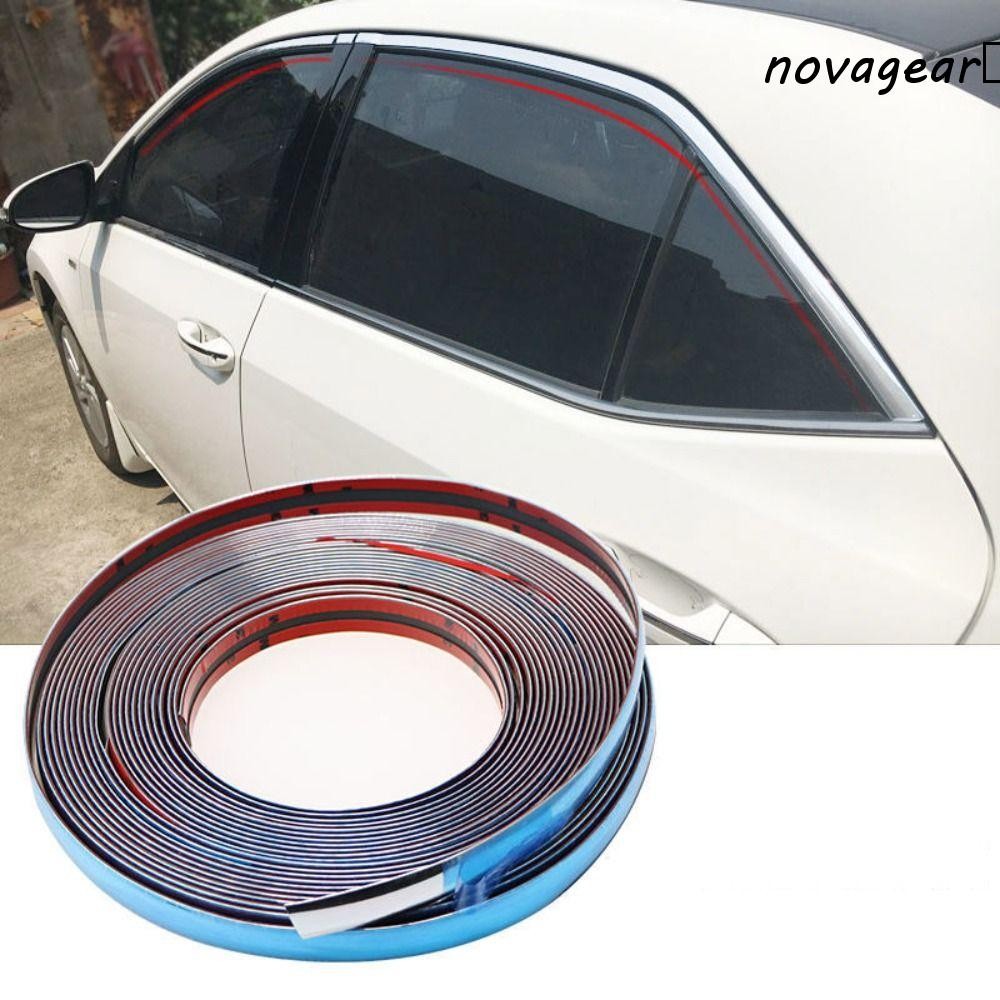 โนวาเกียร์​ แถบตกแต่งรถยนต์ Universal 3M Moulding จัดแต่งทรงผม Trim อุปกรณ์รถยนต์จัดแต่งทรงผม Scratc