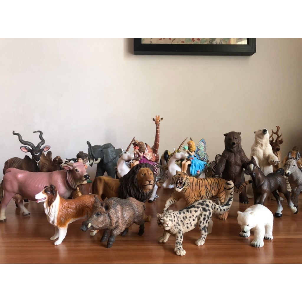 การรักษาข้อบกพร่อง: ส่งออกไปยังยุโรปและอเมริกาฝรั่งเศส Papo German Papo Giraffe Tiger Wildlife Model Toy