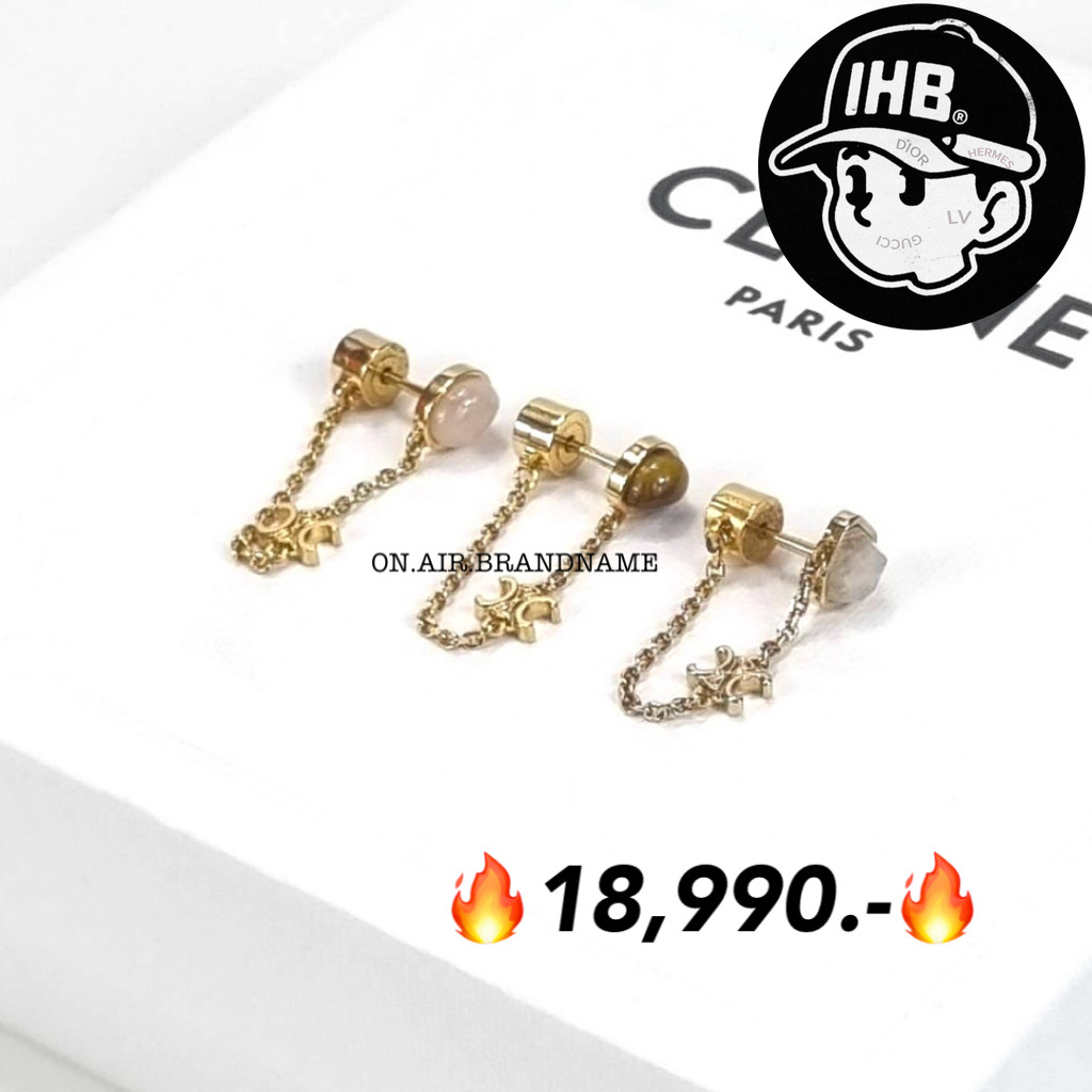 New celine earrings ต่างหู ได้ 3 ชิ้นเลย คุ้มมาก