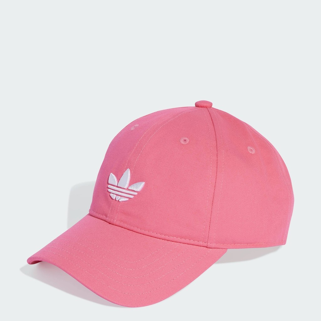 adidas Lifestyle Adicolor Classic Trefoil Baseball Cap Unisex Pink JY5065