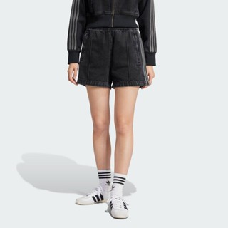 adidas Lifestyle Adicolor Denim Firebird Shorts Women Black …