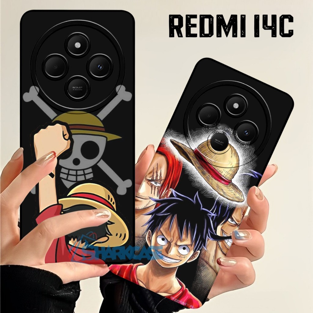 [SC] เคส REDMI 14C 4G 13C 9C 10C 9A A1 A2 A3 P*CO C40 C65 Anime One Piece Monkey d Motif Kekian - Ca
