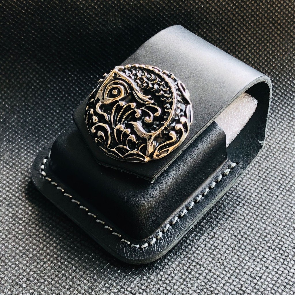 ซองหนังสำหรับไฟแช็คน้ำมันก๊าด หนังแท้ ทำมือ ปรับแต่งได้ ซองหนังสำหรับไฟแช็คน้ำมัน Zorro ZORRO - รูปที่ 2